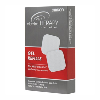 Omron Heat Pain Pro Gel Refills, 4/Pack (PMGEL)