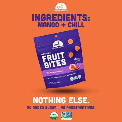 Mavuno Harvest Organic Dried Mango  Chili Fruit Bites, 1.94 oz., 8 Bags/Pack (MAHW-MCH26PK)