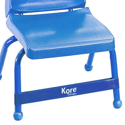 Kore Design Fidget Kick Bands, Silicone, 12" to 24", Blue, Pack of 10 (KD-KB0001)