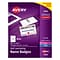 Avery Self-Laminating Clip Style Name Badges, 2 1/4 x 3 1/2, White, 30 Badges Per Box (5362)