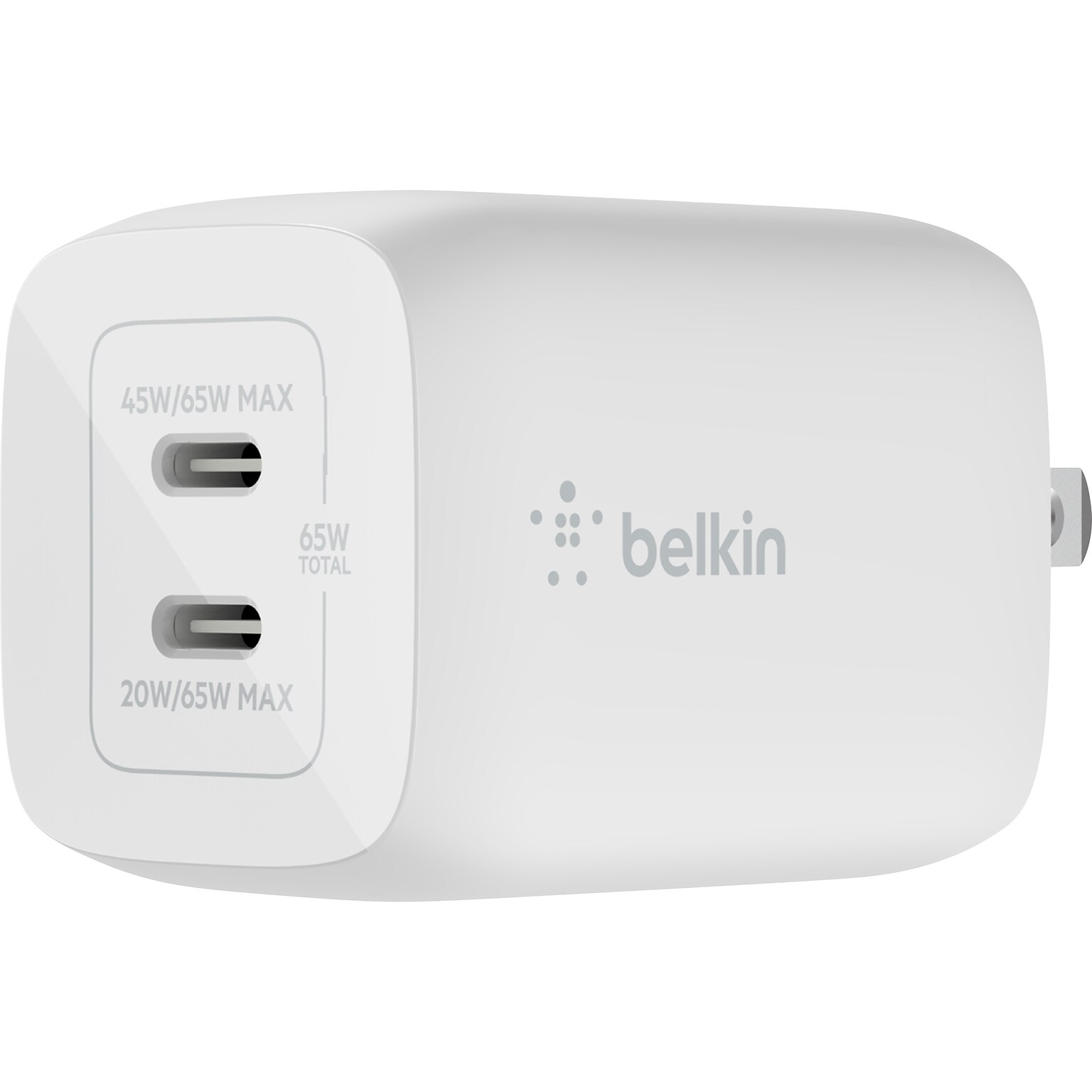 Belkin BoostCharge Pro USB Type-C Wall Charger, White (WCH013dqWH)