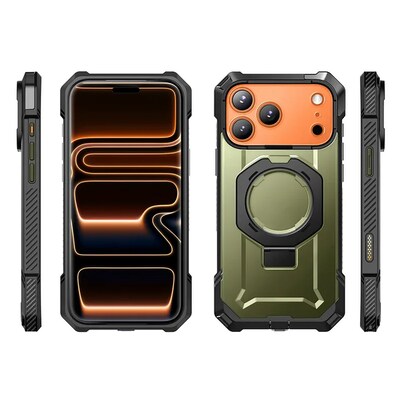 SUPCASE Unicorn Beetle Grip MagSafe Case for iPhone 17 Pro, Shock Absorbing, Guldan (SUP-iPhone2025Pro-UBGrip-Guldan)