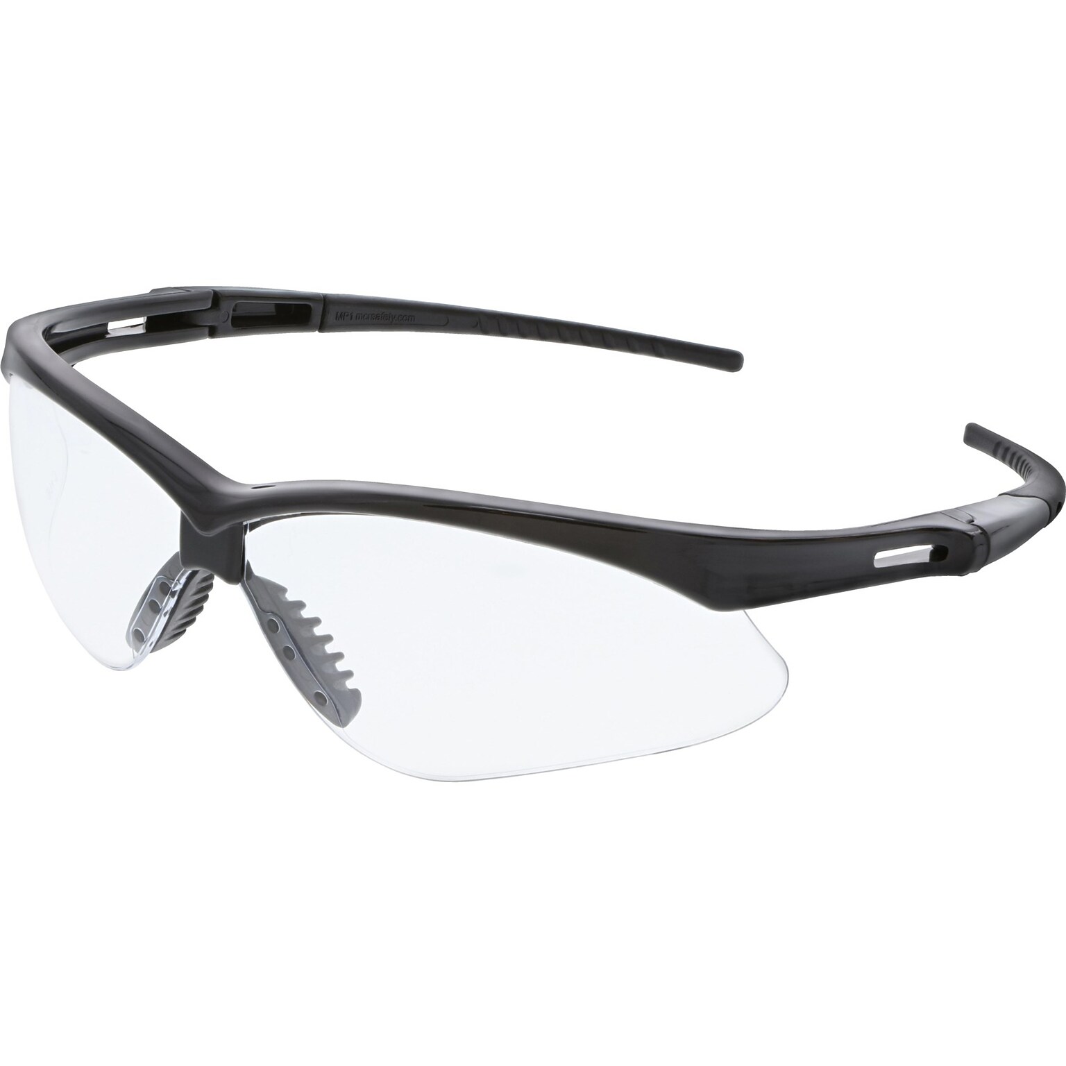 MCR Safety Memphis Safety Glasses, Wraparound, Clear Lens (MP110)