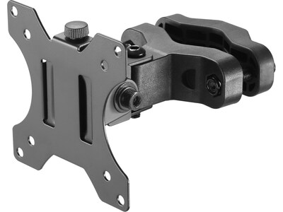 Amer Adjustable Pivot Pole Mount Monitor Arm, Up to 32 Monitor, Black (PM100)