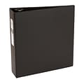 Avery 3 3-Ring Non-View Binders, Black (03602)