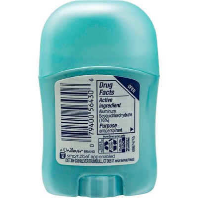 Degree Advanced 72H Shower Clean Antiperspirant for Women, 0.5 oz Stick, 12 Sticks/Dispensit Box, 12 Dispensit Boxes/Carton