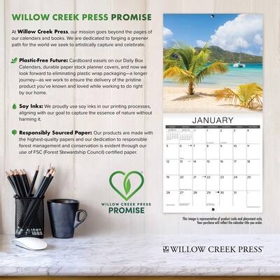 2026 Willow Creek France 12" x 12" Monthly Wall Calendar (51153)