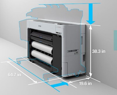 Epson SureColor T5770DR 36-Inch Large-Format Dual-Roll CAD/Technical Printer