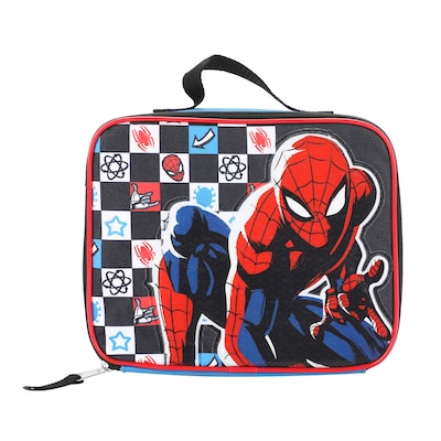 Bioworld Spiderman Kids 5-Piece Backpack Set, Large, Multicolor (B1B7XT6USMSB00)