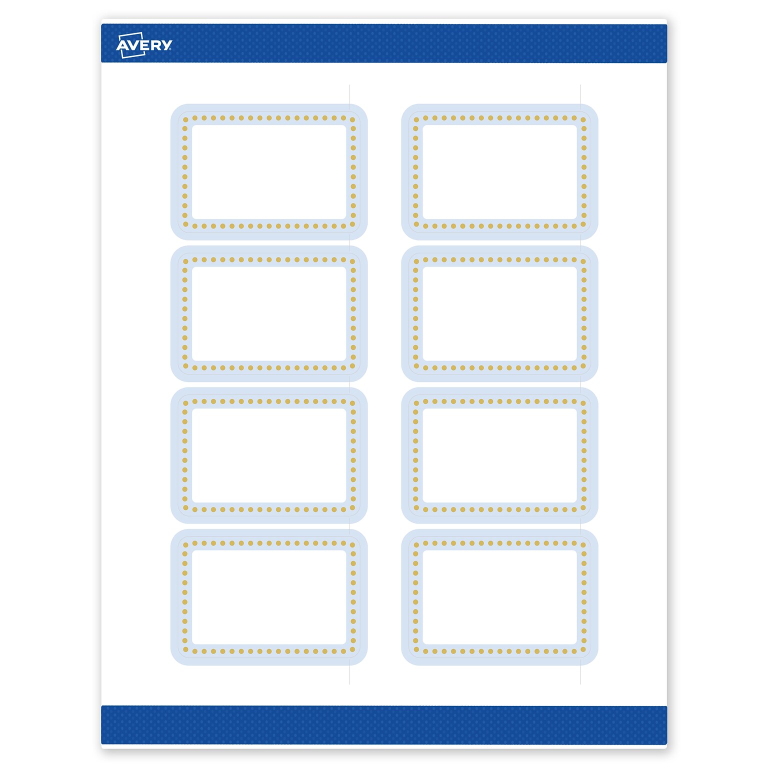 Avery Laser/Inkjet Rectangle Multipurpose Labels, 2 x 3, White, 80/Pack (S00DMB)