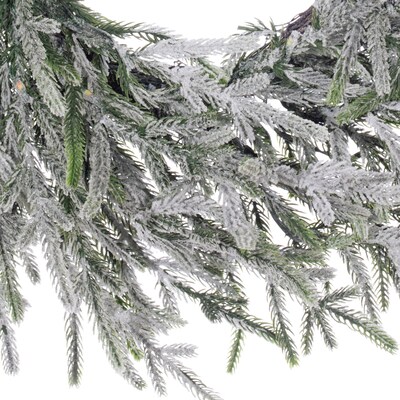 Fraser Hill Farm 36” Real Feel Pre-Lit Artificial Wreath (FFRF036W-5MSN)