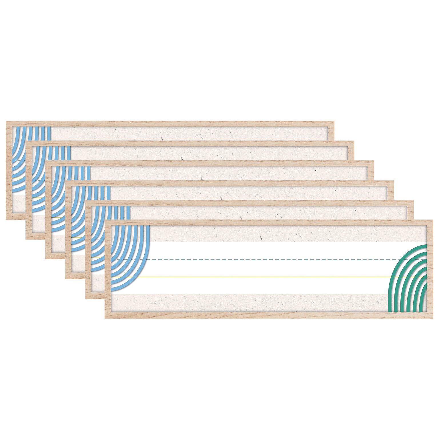 Carson Dellosa Education True to You School Name Plates, 9.5 x 2.875, 36/Pack, 6 Packs/Bundle (CD-122158-6)