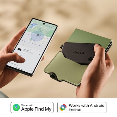 Chipolo CARD Bluetooth Tracker, Charcoal (RRF.0000001)