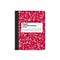 Staples® Composition Notebooks, 7.5 x 9.75, Wide Ruled, 100 Sheets, Assorted Colors, 4/Pack (ST583