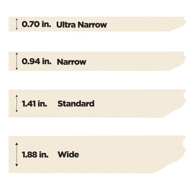 Scotch Masking Tape, 1.88" x 60 yds., Beige, (2020-2A-BK)
