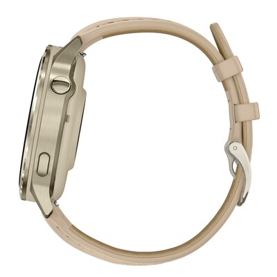 Garmin Venu 4 Fitness Smartwatch, GPS, 41mm, Bone Leather Band (010-03013-03)