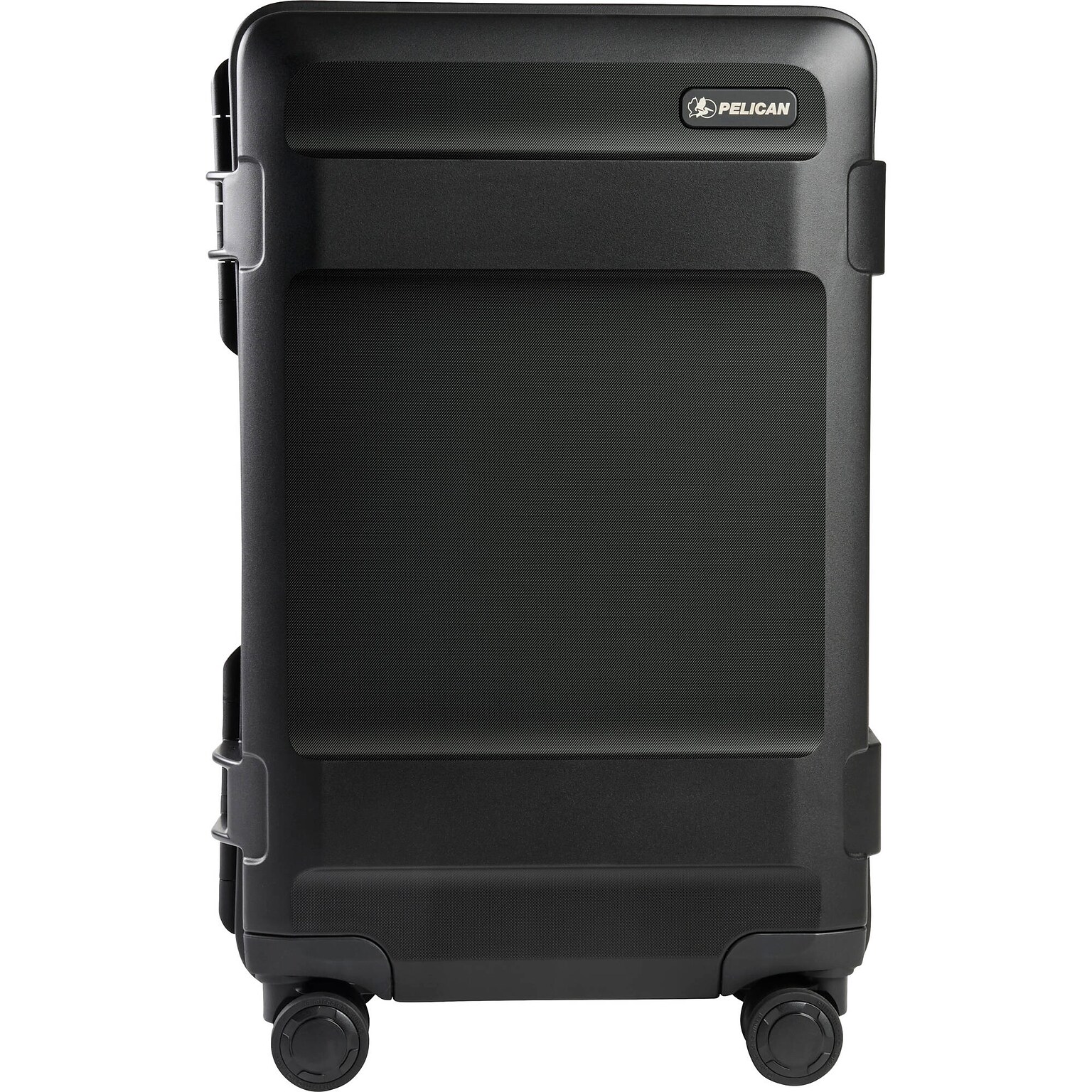 Pelican ATX 22 Hardside Carry-On Suitcase, 4-Wheeled Spinner, TSA Checkpoint Friendly, Black (HC22-00080-BLK)