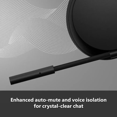 Microsoft Xbox Wireless Noise Canceling Bluetooth Spatial Audio Gaming Headset, USB-A to USB-C Cable