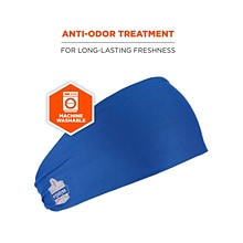 Ergodyne Chill-Its 6634 Cooling Headband, Blue, One Size (12701)