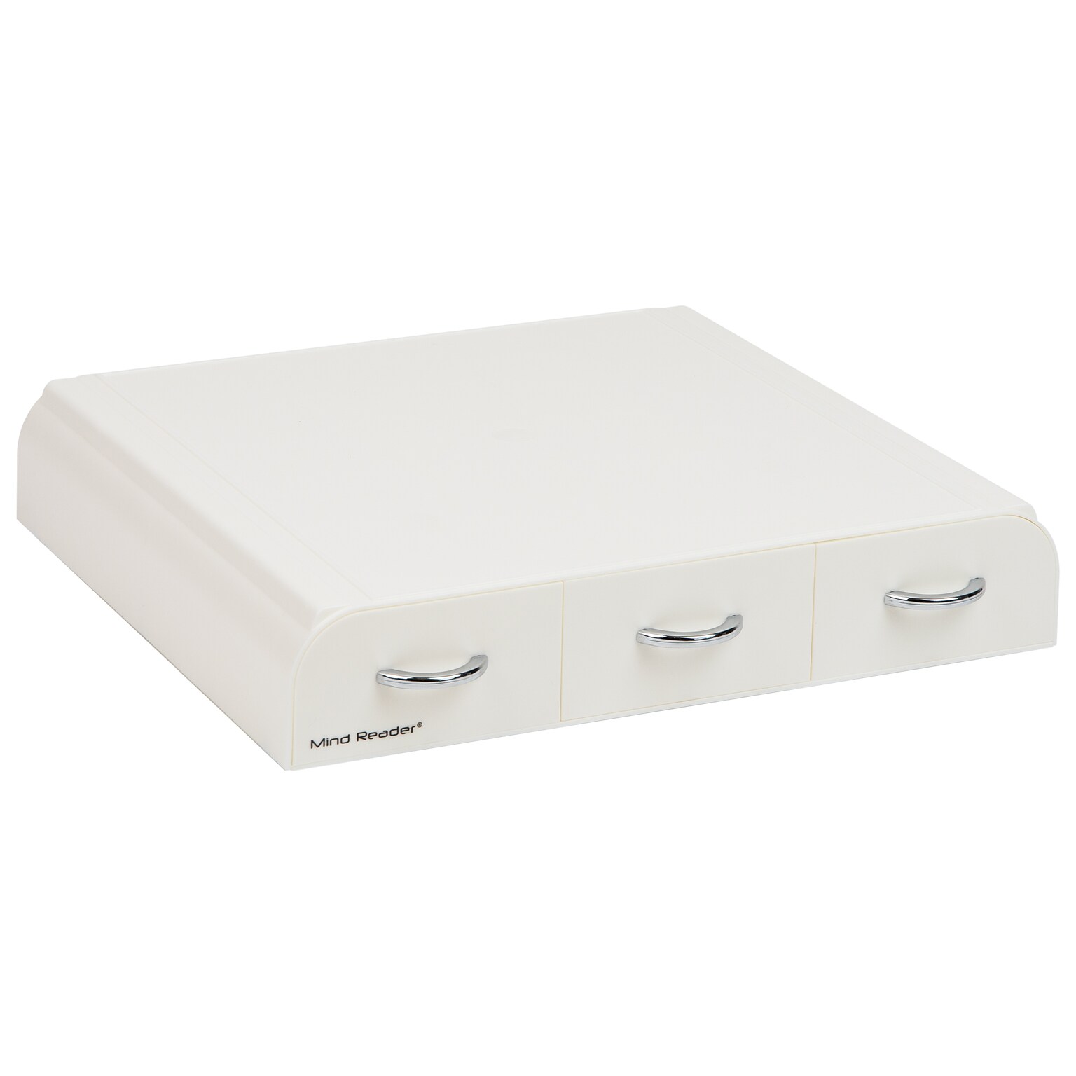 Mind Reader Plastic Single Serve Coffee Pod Storage Drawer, 36 Pod Capacity, White (TRAY6-WHT)