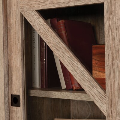 Sauder Dixon City 33"W Desktop Hutch, Brushed Oak (432889)