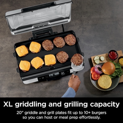 Ninja Sizzle Pro XL 20" Indoor Griddle and Grill (GX101)