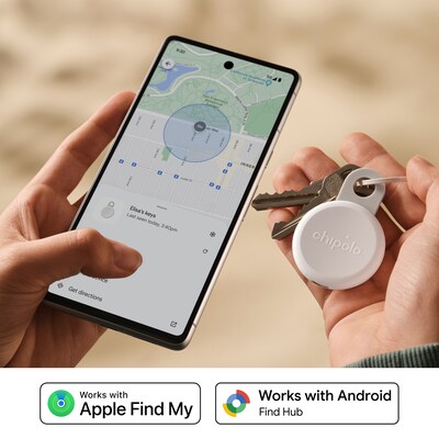 Chipolo LOOP Bluetooth Tracker, Chalk (RSO.0000001)