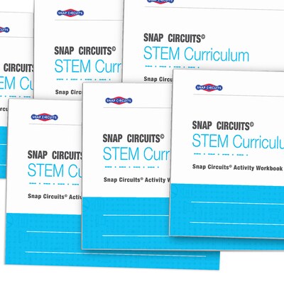 Snap Circuits Student Manual for STEM Classroom Activity Kit, 6-Pack (EE-SCSCWP6)