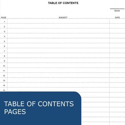 Roaring Spring Paper Products Professional Notebooks, 8.75" x 11.25", Graph Ruled, 72 Sheets, Black (77160)