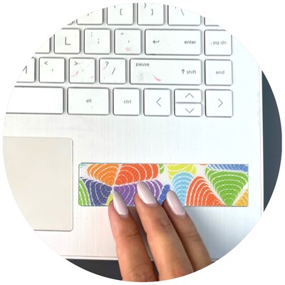 The Pencil Grip Zen Strips, Bumpy Brights, 40/Pack (TPG85640)