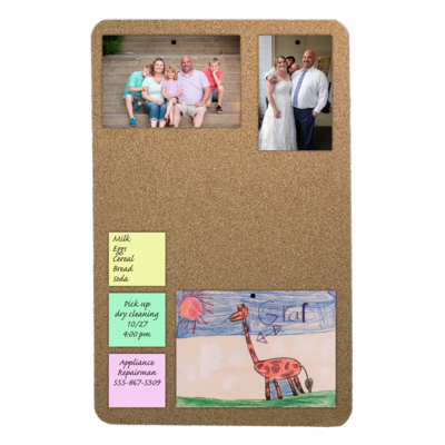 Flipside Cork Bulletin Board, 36 x 48 (10099)