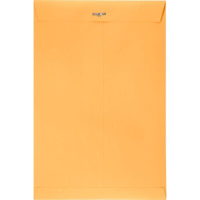 LUX 10 x 15 Clasp Envelopes 50/Pack, 28lb. Brown Kraft (1015C-BK-50)