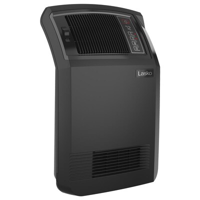 Lasko 1,500 Watt Portable Cyclonic Digital Ceramic Heater, Black (CC24910)