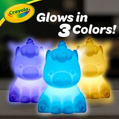 Crayola Unicorn Light Ups, 4 Pieces/Pack (74-7633)