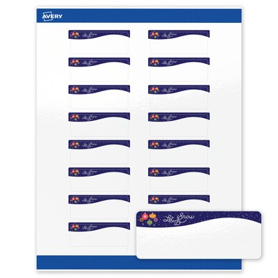 Avery Rectangle Multipurpose Labels, 1 x 2-5/8, White, 160/Pack (19479370439)