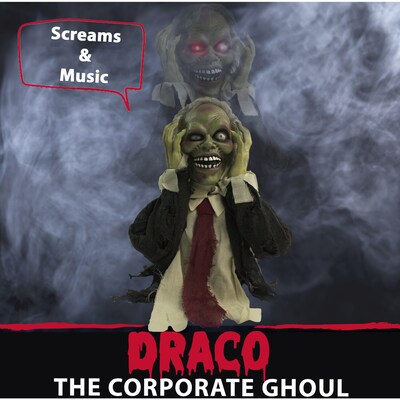 Haunted Hill Farm Animatronic Groundbreaker Zombie (HHFJZOMB-1LSA)