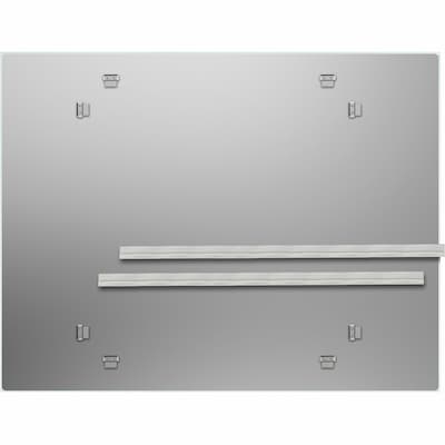 Lorell Magnetic Glass Dry-Erase Whiteboard, 4' x 3' (LLR52508)
