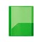 Staples® 2-Pocket Presentation Folder with Fasteners, Green (26388)
