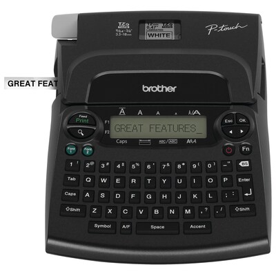 Brother P-Touch PT1890S Desktop Label Maker and TZe Tape Bundle