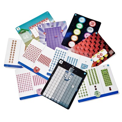 hand2mind MathLink Cubes Activity Set Numberblocks Heroes (96930)