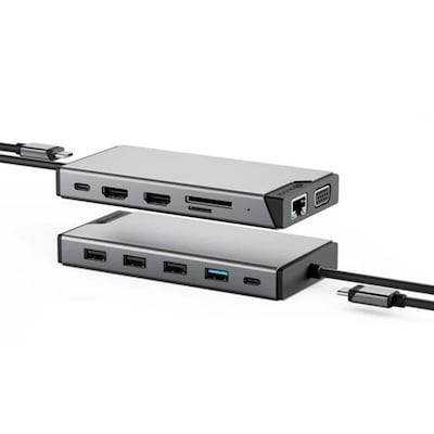 ALOGIC DV3 Universal Docking Station for Mac, Windows and Chromebook Laptop (DUCDDV3V2)