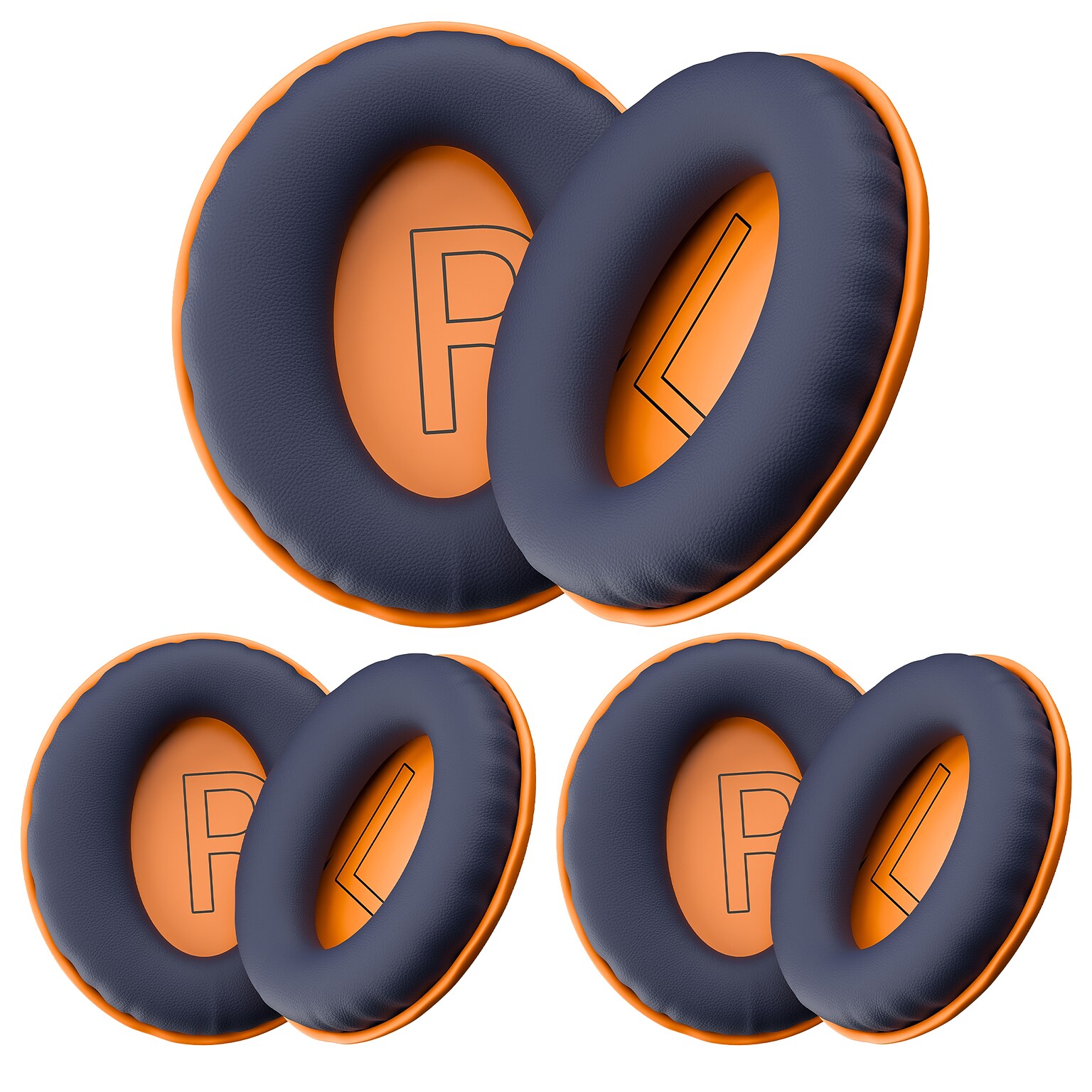 Delton Ascent Replacement Ear Cushions, 3/Pack (DHAASECB3)