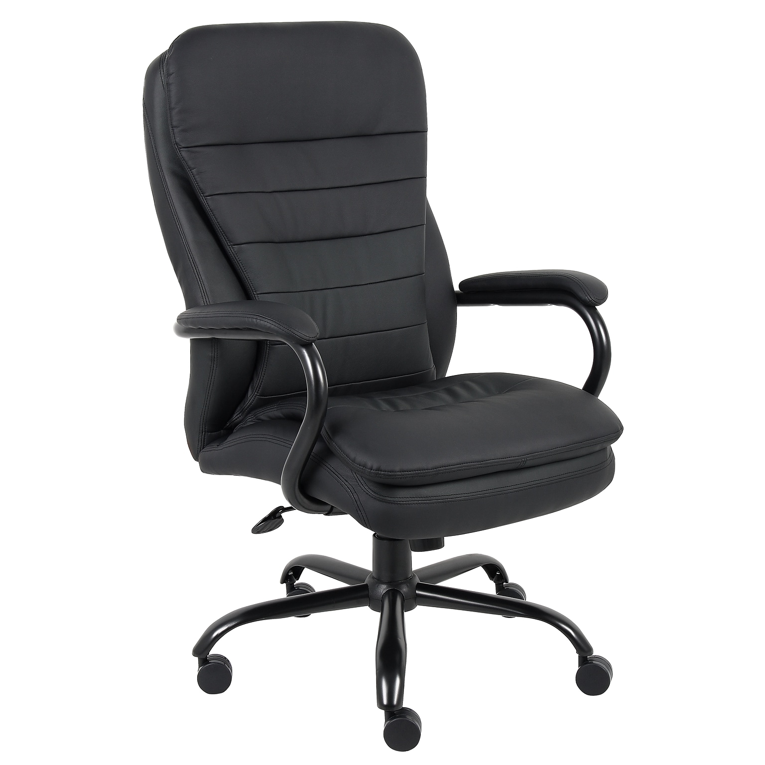 Boss Office Products Bariatric CaresoftPlus Vinyl Executive Big & Tall Chair, Black (B991-CP)