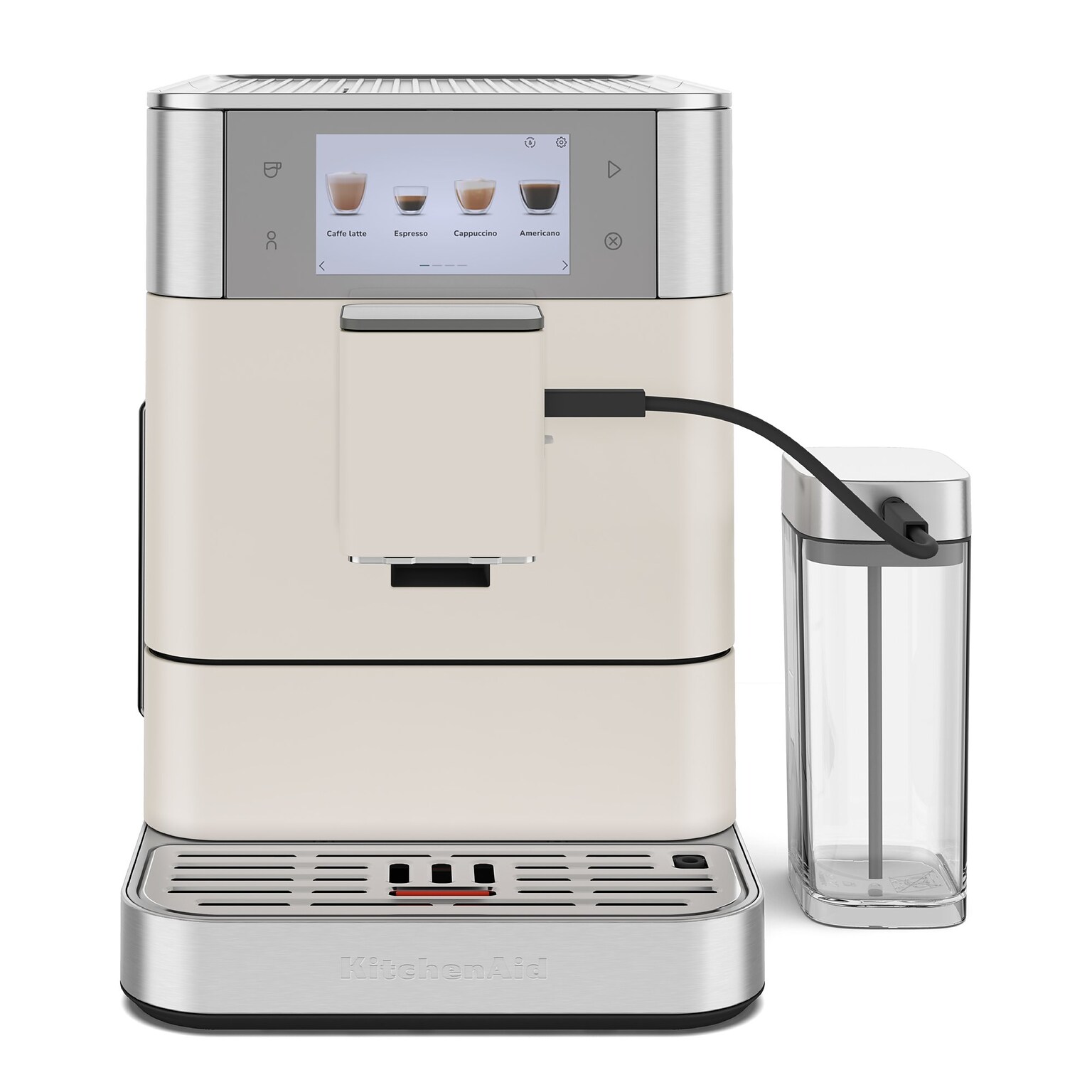 KitchenAid 2-Cups Pump/Automatic Espresso Machine, Porcelain White (KES8558PL)