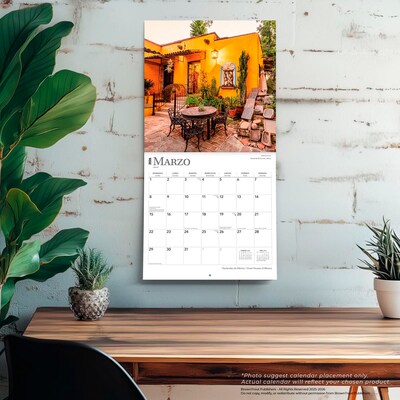 2026 BrownTrout Great Houses of Mexico 12" x 12" Monthly Wall Calendar (9798330703586)