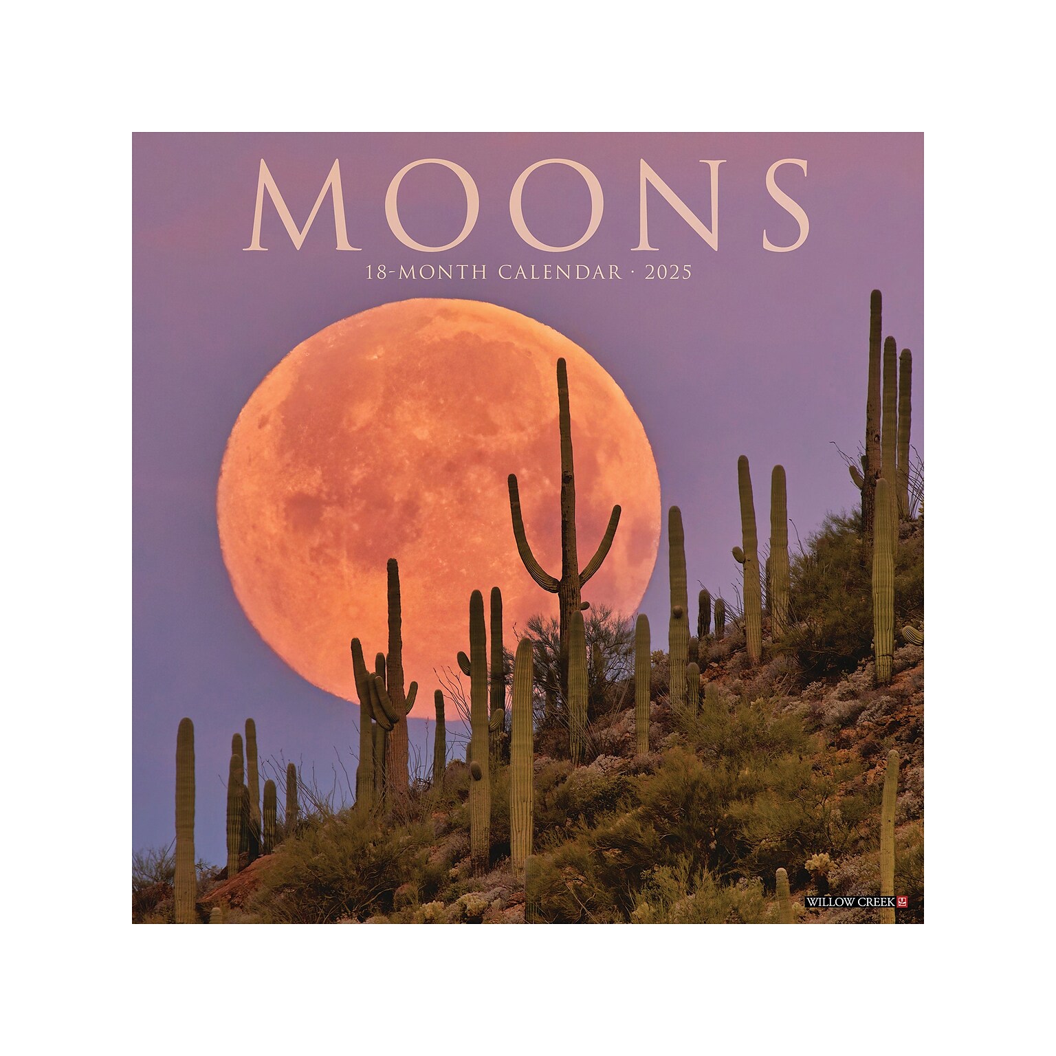 2025 Willow Creek Moons 12 x 12 Monthly Wall Calendar (44025)