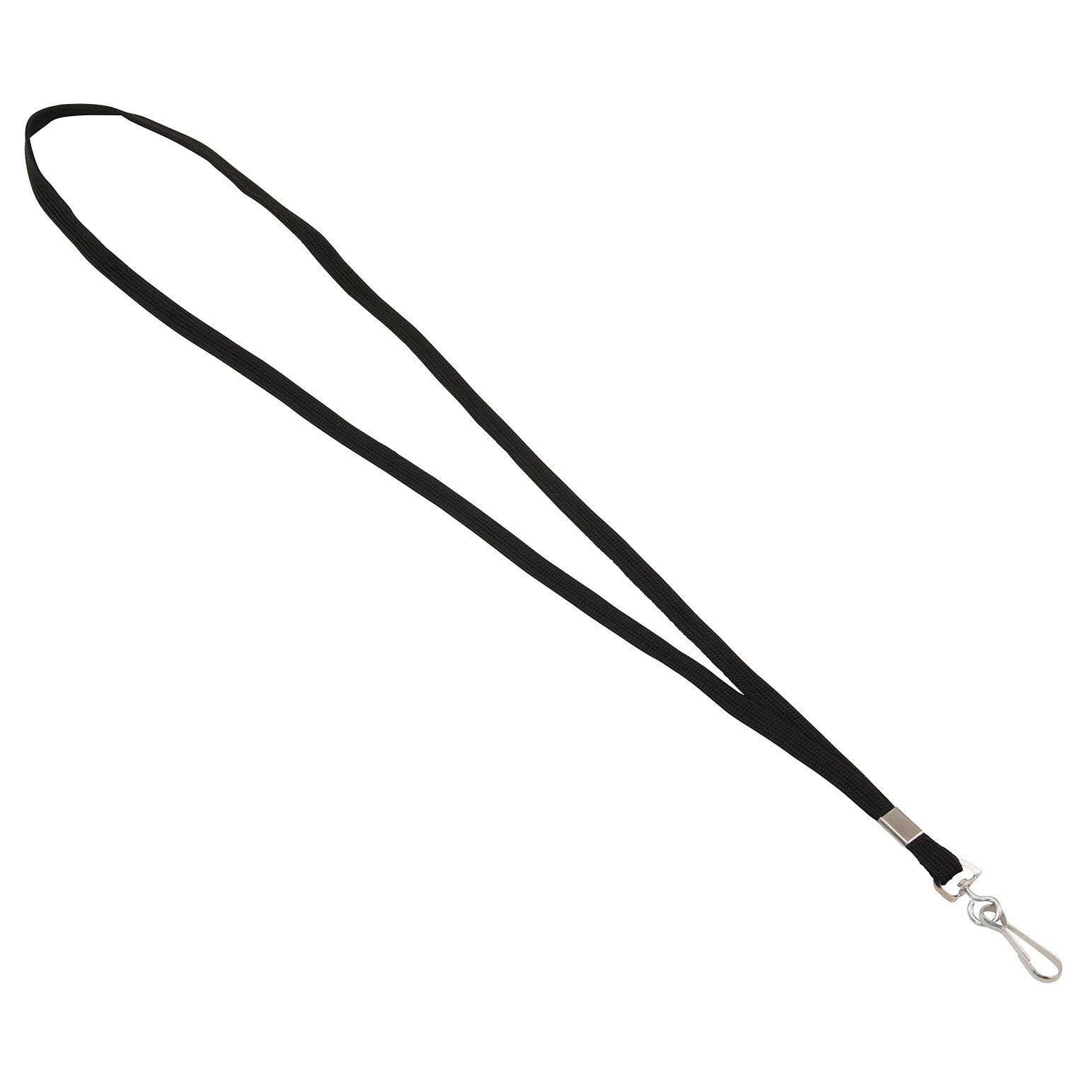 Advantus Lanyard, Black, 100/Box (AVT97126)