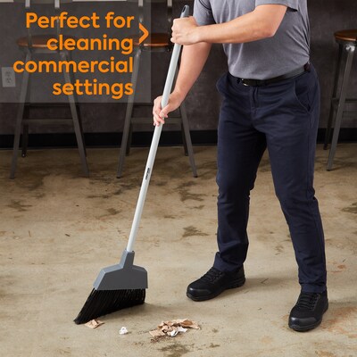 Coastwide Professional 12" Angled Broom, Gray