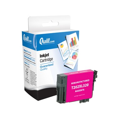 Quill Brand® Remanufactured Magenta High Capacity Inkjet Cartridge Replacement for Epson T202XL (T20