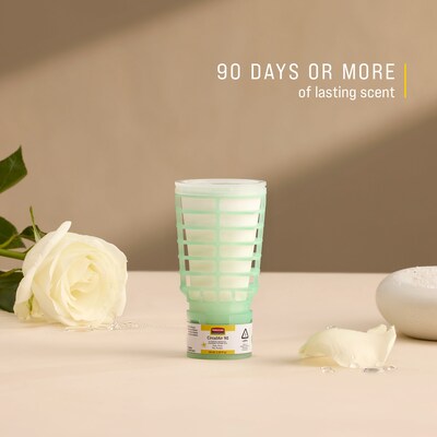 Rubbermaid Commercial CirculAir 90 Solid Air Freshener & Deodorizer Refill, Pure Scent, 6/Carton (FG402498)